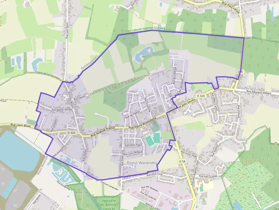 Appartement 44 m² trois pièces à vendre à Roost-Warendin