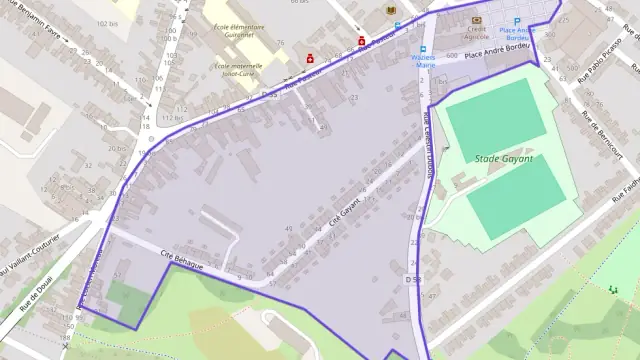 Appartement 50 m² une piece à vendre à Waziers