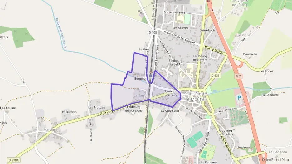 Appartement 60 m² deux pieces à vendre à Saint-Pierre-le-Moûtier