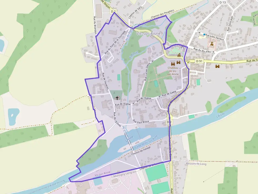 Appartement 75 m² trois pièces à vendre à Vic-sur-Aisne