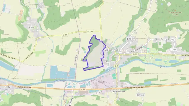 Appartement 60 m² trois pièces à vendre à Vic-sur-Aisne