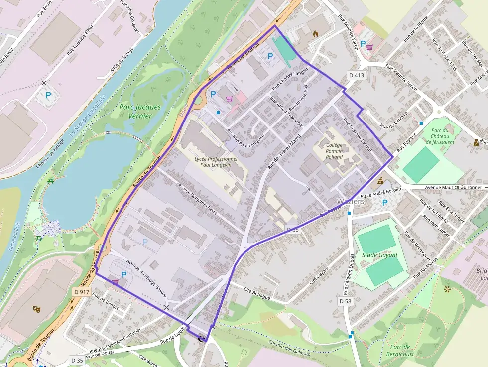 Appartement 65 m² trois pièces à vendre à Waziers