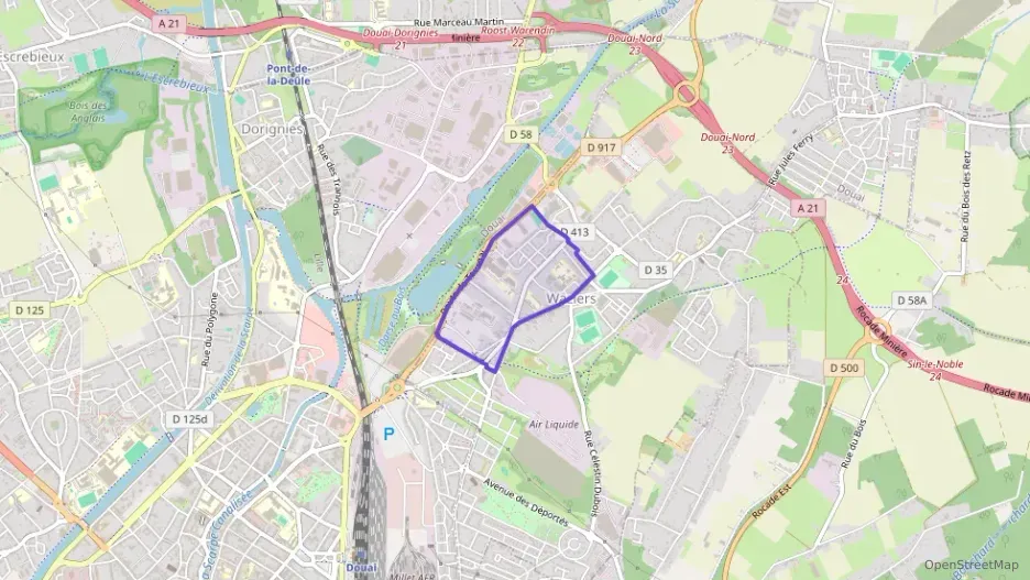 Appartement 65 m² trois pièces à vendre à Waziers Appartement 65 m² trois pièces à vendre à Waziers
