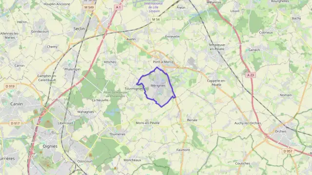 Appartement 61 m² trois pièces à vendre à Mérignies