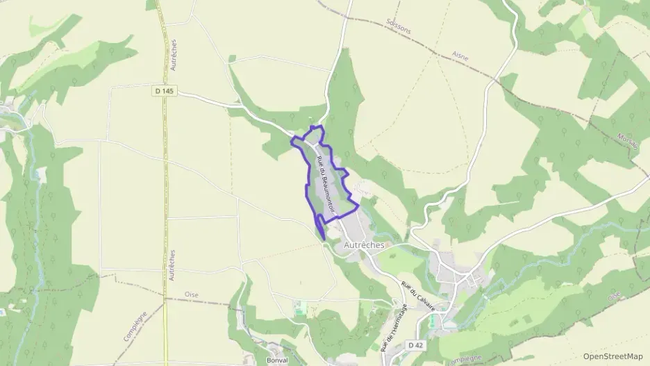 Appartement 80 m² quatre pièces à vendre à Autrêches