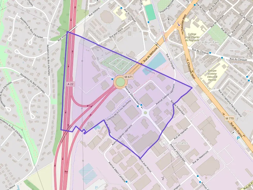 Appartement 73 m² trois pièces à vendre à Bondues