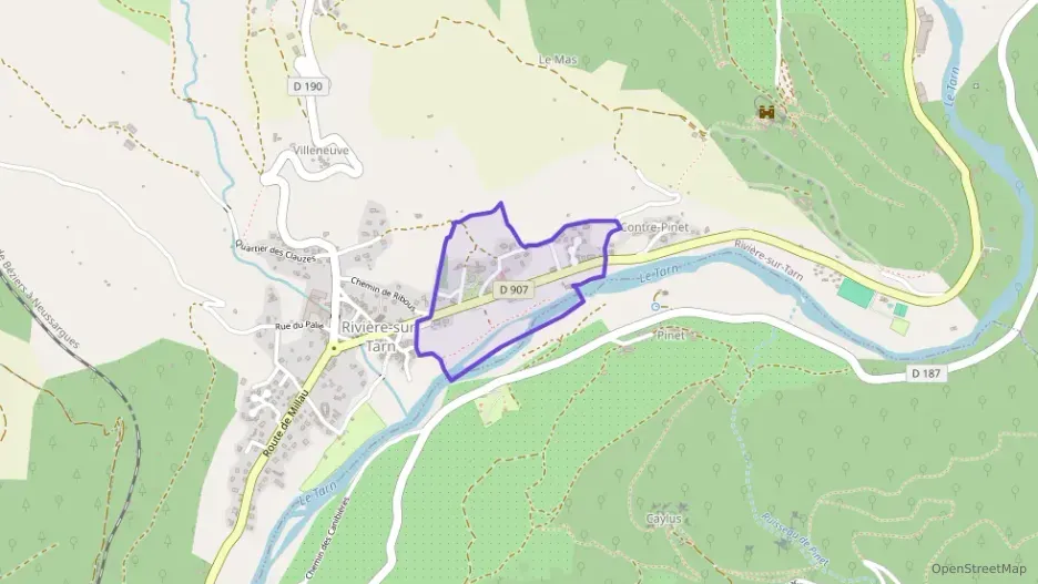 Appartement 58 m² trois pièces à vendre à Rivière-sur-Tarn