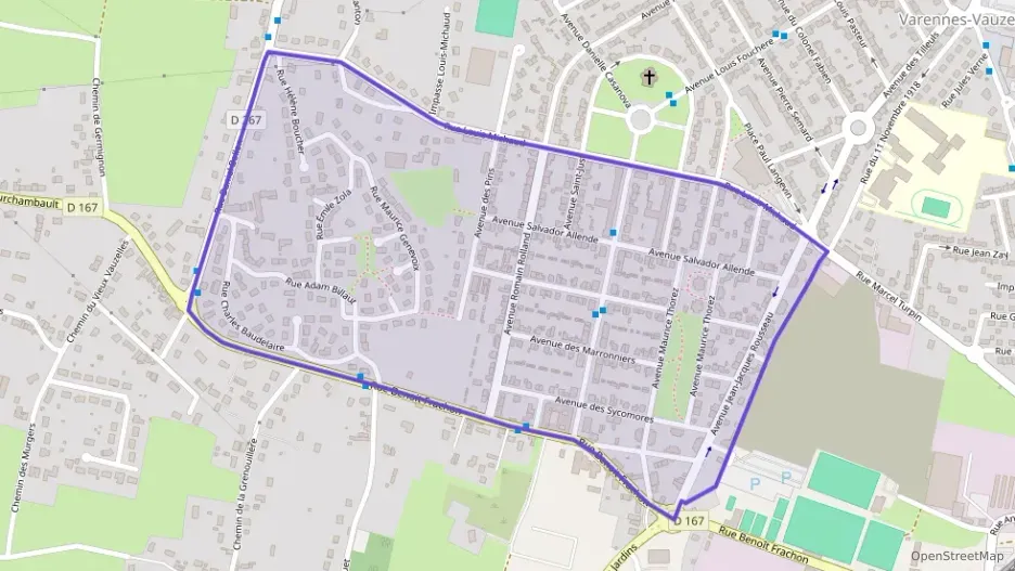 Appartement 54 m² quatre pièces à vendre à Varennes-Vauzelles