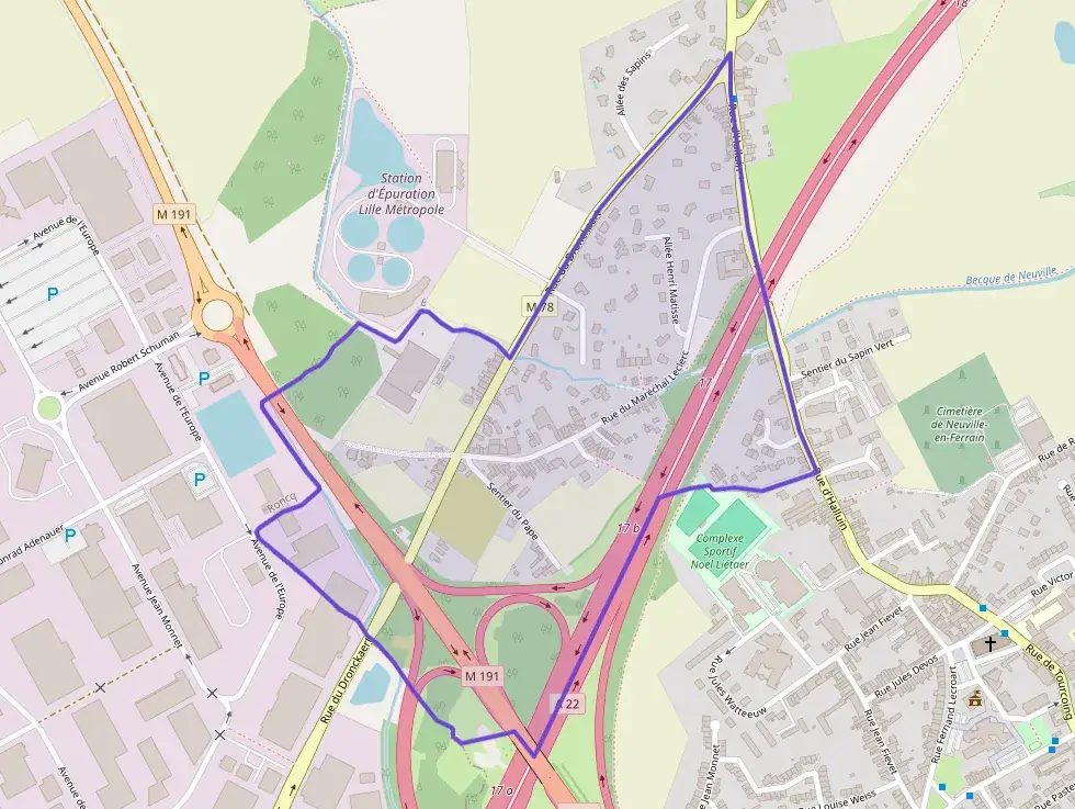 Appartement 108 m² quatre pièces à vendre à Neuville-en-Ferrain