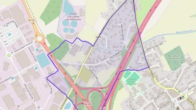 Appartement 108 m² quatre pièces à vendre à Neuville-en-Ferrain