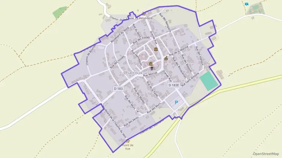 Appartement 145 m² cinq pièces à vendre à Charroux Appartement 145 m² cinq pièces à vendre à Charroux