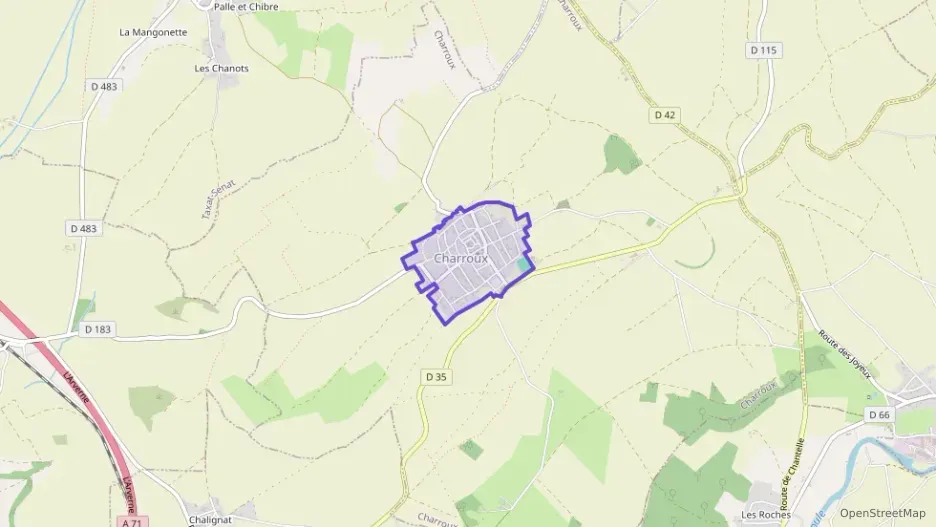 Appartement 145 m² cinq pièces à vendre à Charroux Appartement 145 m² cinq pièces à vendre à Charroux