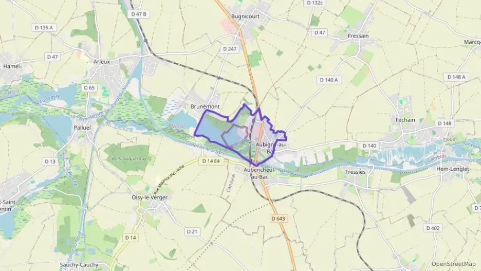 Appartement 60 m² deux pieces à vendre à Aubigny-au-Bac Appartement 60 m² deux pieces à vendre à Aubigny-au-Bac