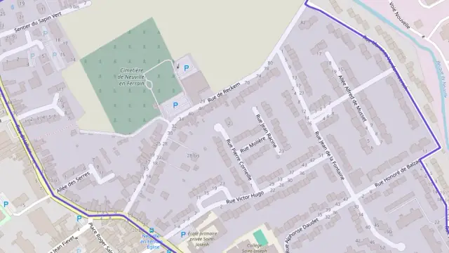 Appartement 68 m² trois pièces à vendre à Neuville-en-Ferrain