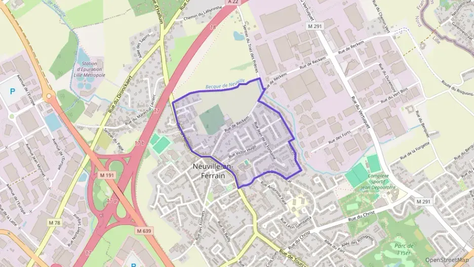 Appartement 68 m² trois pièces à vendre à Neuville-en-Ferrain