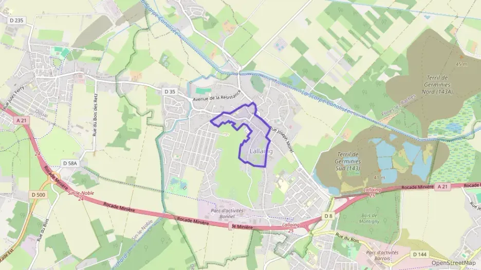 Appartement 56 m² deux pieces à vendre à Lallaing