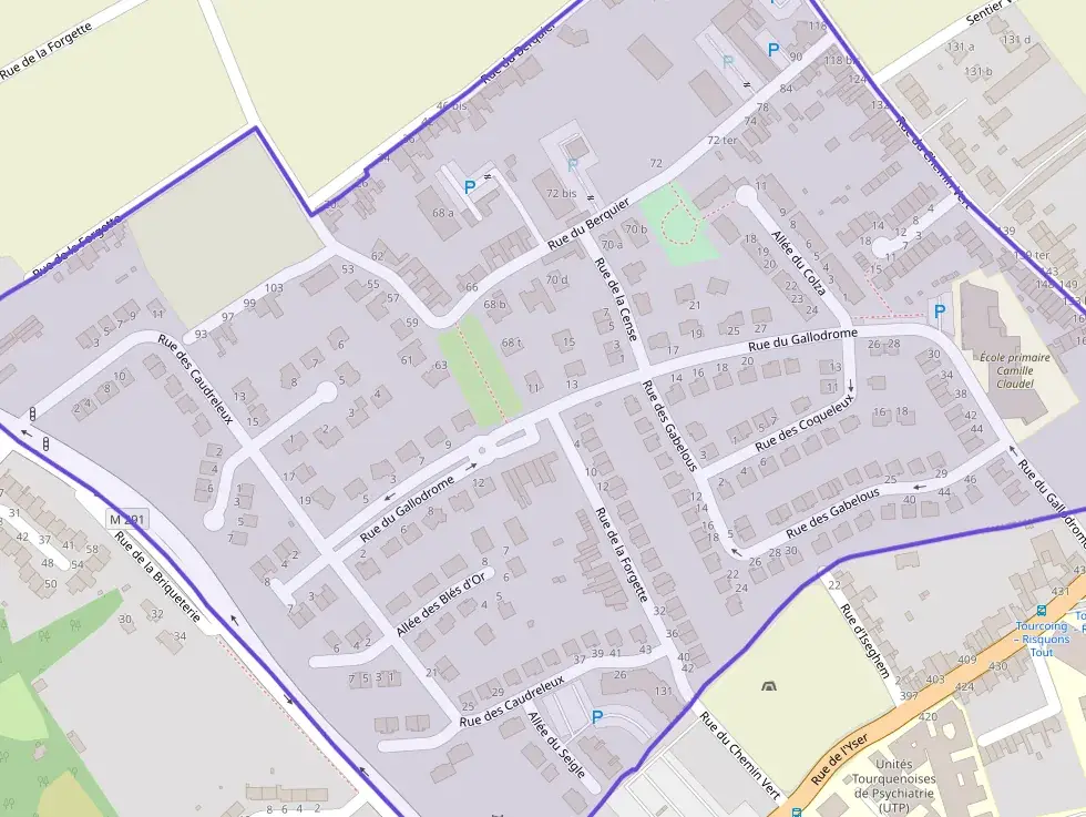 Appartement 69 m² trois pièces à vendre à Neuville-en-Ferrain