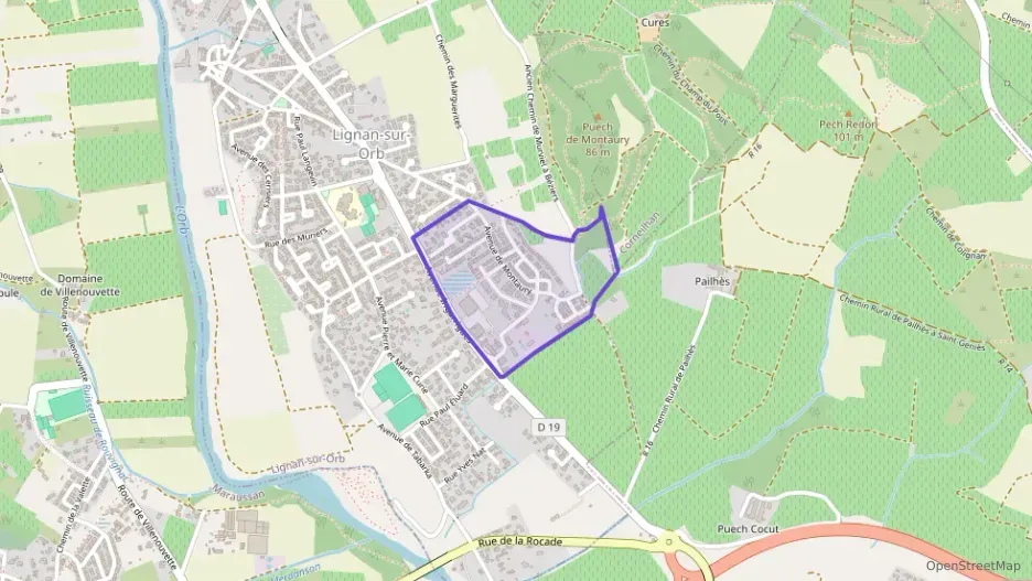 Appartement 72 m² quatre pièces à vendre à Lignan-sur-Orb