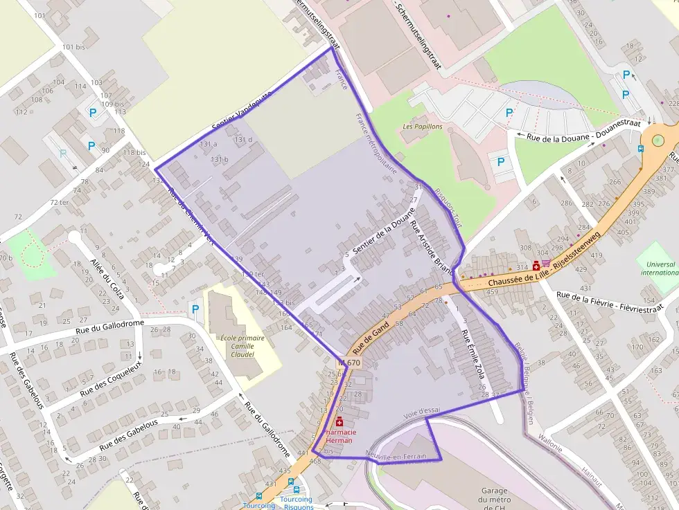 Appartement 63 m² trois pièces à vendre à Neuville-en-Ferrain