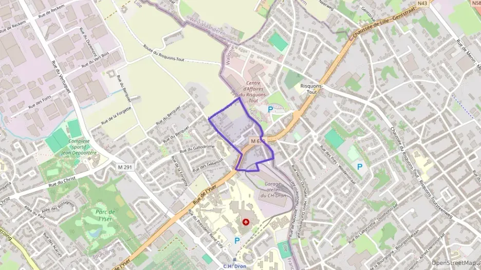 Appartement 63 m² trois pièces à vendre à Neuville-en-Ferrain