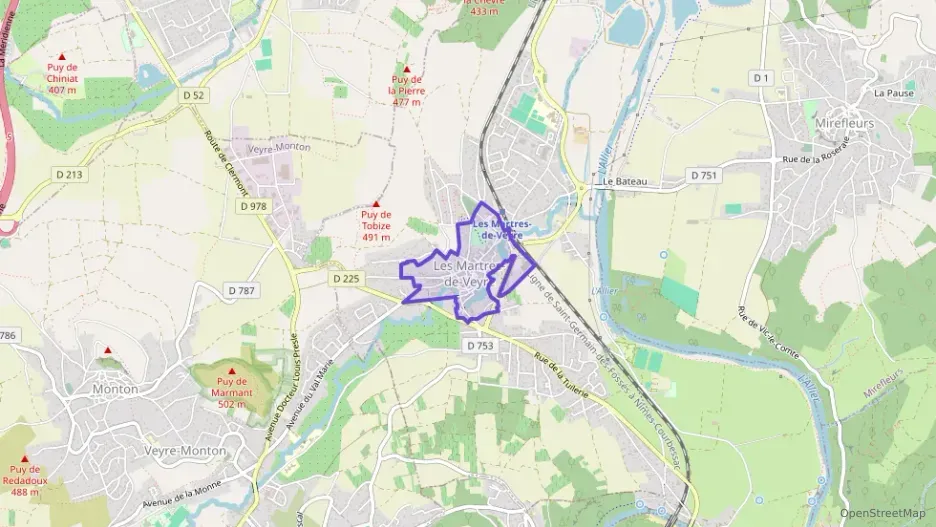 Appartement 60 m² trois pièces à vendre à Les Martres-de-Veyre