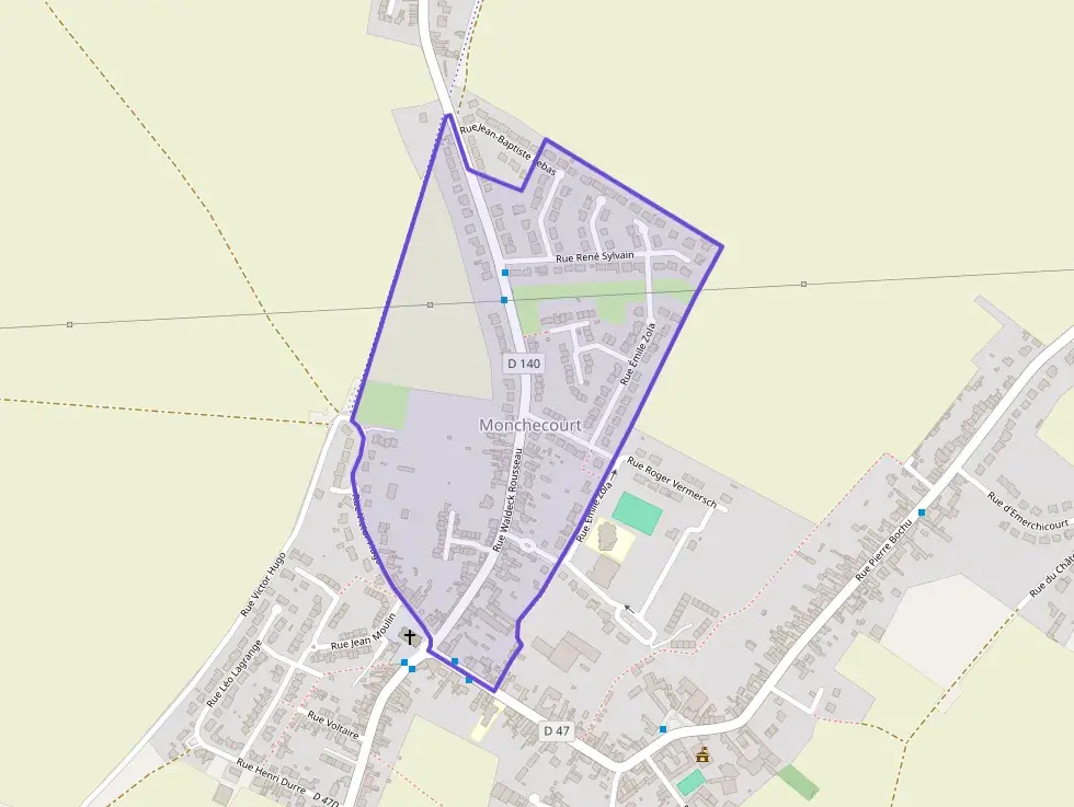 Appartement 40 m² deux pieces à vendre à Monchecourt