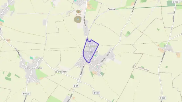 Appartement 40 m² deux pieces à vendre à Monchecourt