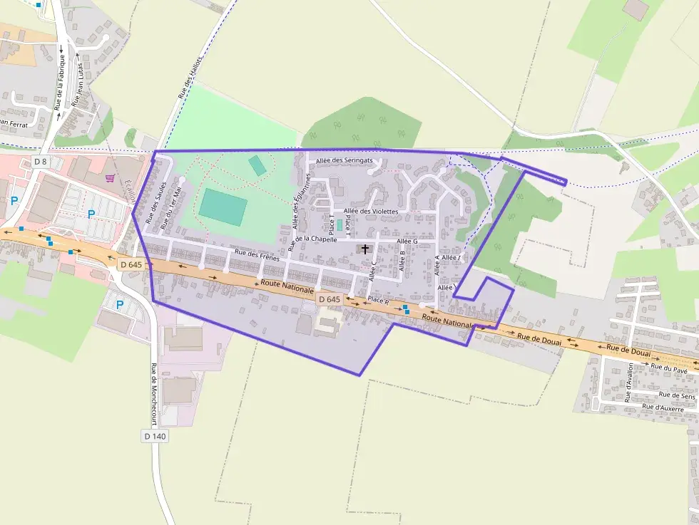 Appartement 60 m² deux pieces à vendre à Écaillon