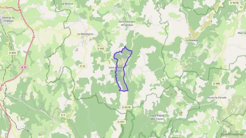 Appartement 57 m² quatre pièces à vendre à Massegros Causses Gorges Appartement 57 m² quatre pièces à vendre à Massegros Causses Gorges