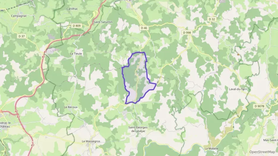 Appartement 63 m² trois pièces à vendre à Massegros Causses Gorges