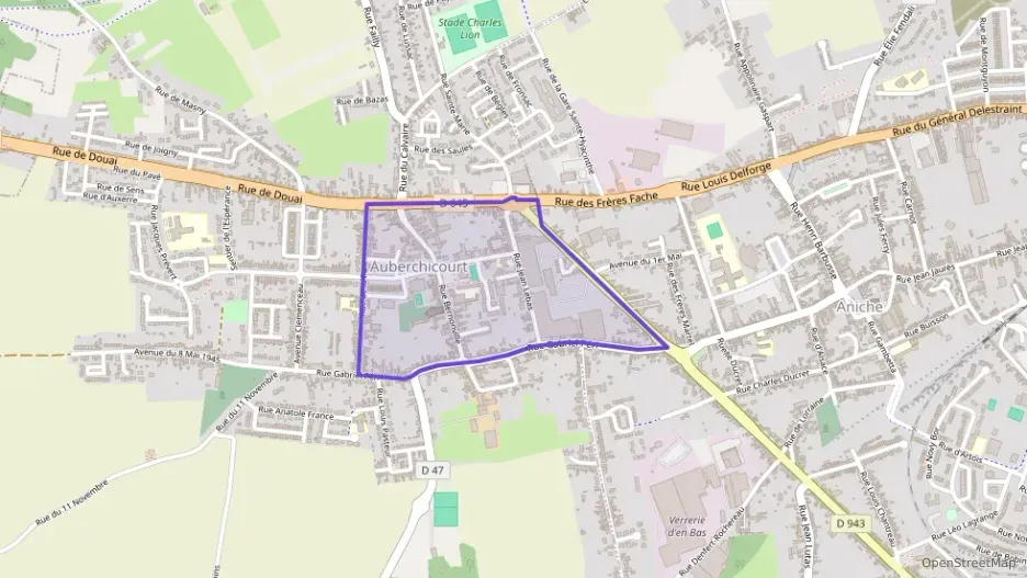 Appartement 53 m² deux pieces à vendre à Auberchicourt