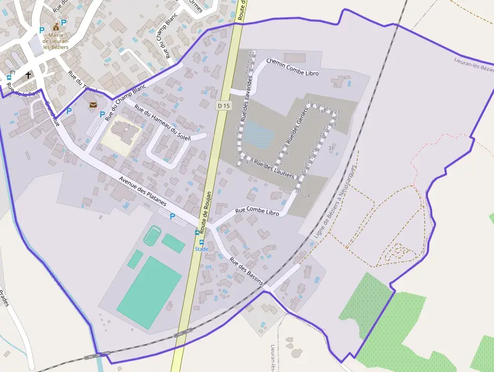 Appartement 45 m² deux pieces à vendre à Lieuran-lès-Béziers