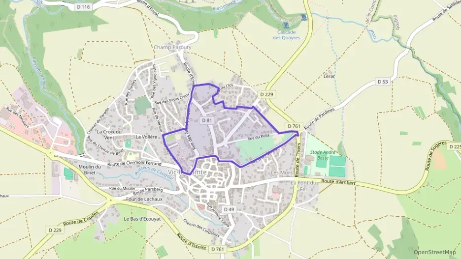 Appartement 65 m² deux pieces à vendre à Vic-le-Comte