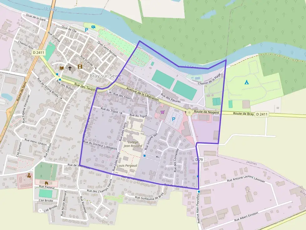 Appartement 60 m² trois pièces à vendre à Bray-sur-Seine