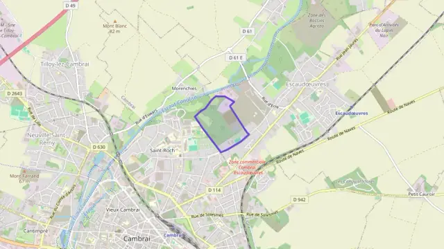 Appartement 42 m² deux pieces à vendre à Escaudœuvres