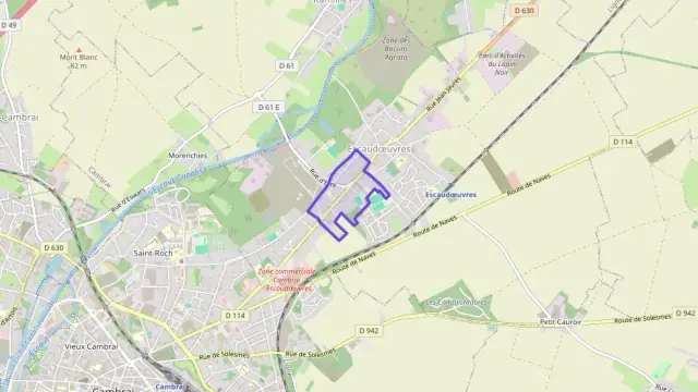 Appartement 69 m² trois pièces à vendre à Escaudœuvres