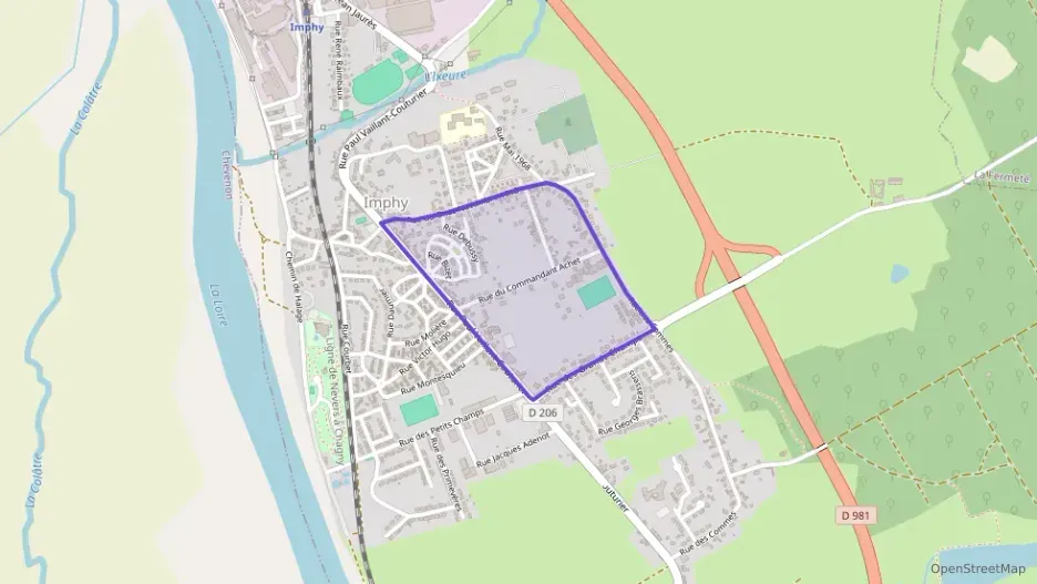 Appartement 57 m² deux pieces à vendre à Imphy