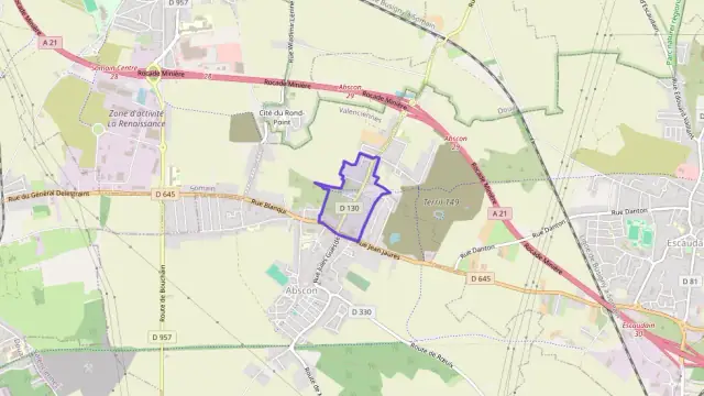 Appartement 67 m² trois pièces à vendre à Abscon