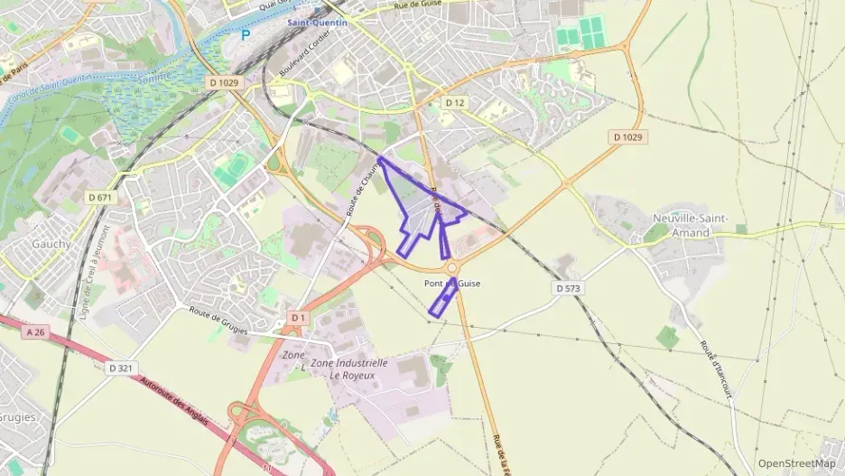 Appartement 60 m² trois pièces à vendre à Neuville-Saint-Amand Appartement 60 m² trois pièces à vendre à Neuville-Saint-Amand