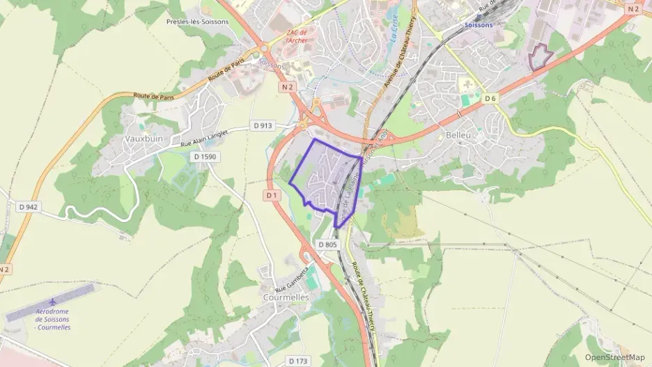 Appartement 74 m² quatre pièces à vendre à Courmelles Appartement 74 m² quatre pièces à vendre à Courmelles