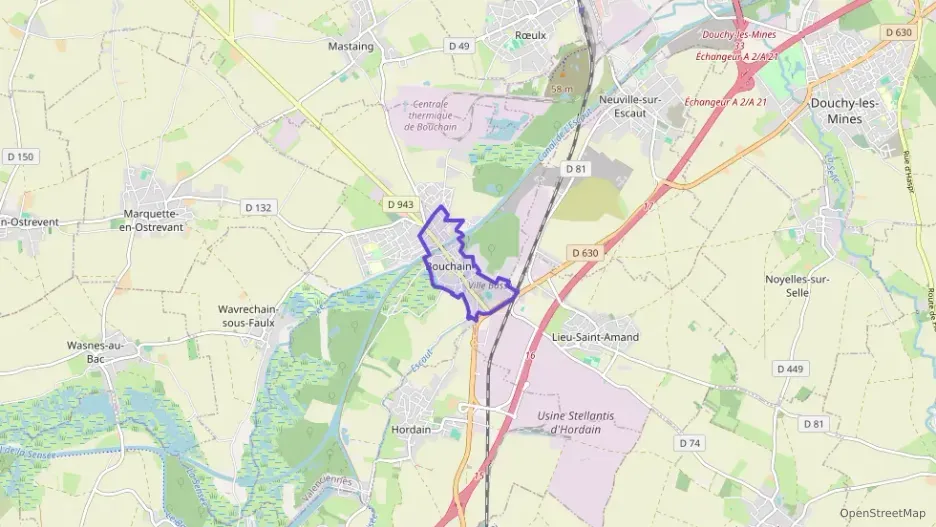 Appartement 90 m² trois pièces à vendre à Bouchain