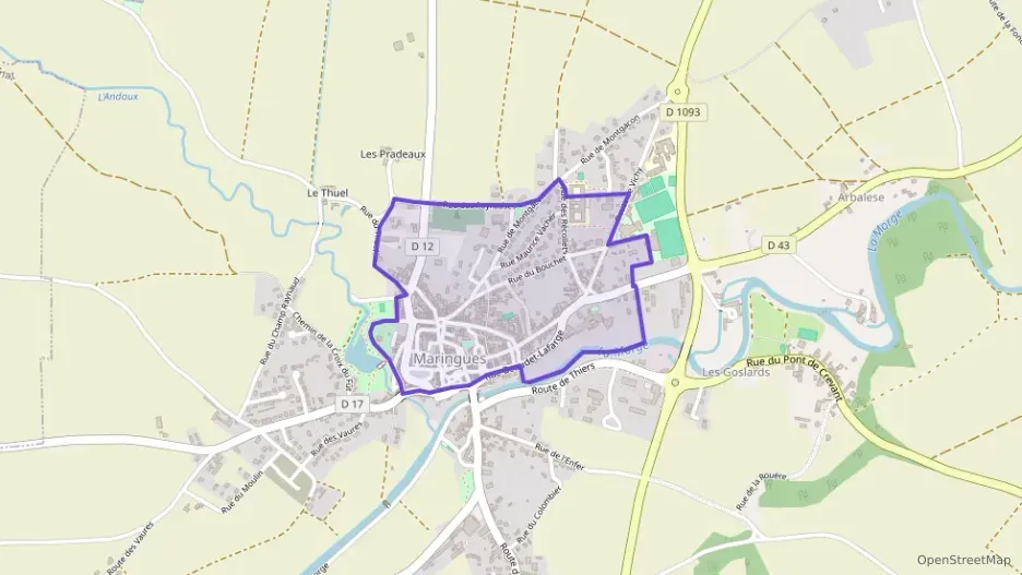 Appartement 21 m² une piece à vendre à Maringues Appartement 21 m² une piece à vendre à Maringues