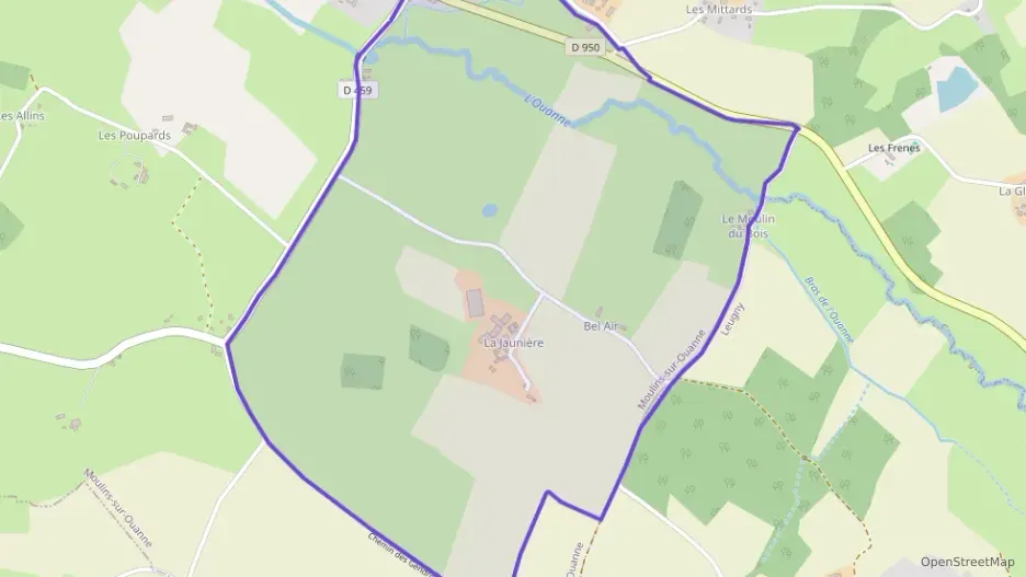 Appartement 60 m² trois pièces à vendre à Moulins-sur-Ouanne