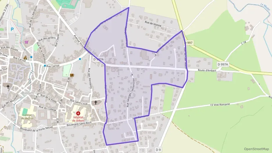 Appartement 85 m² trois pièces à vendre à Billom