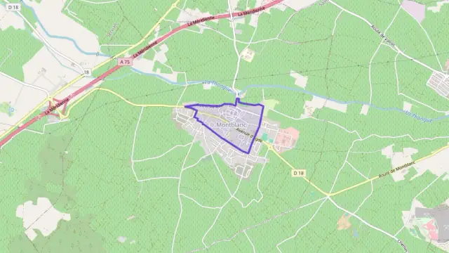 Appartement 92 m² trois pièces à vendre à Montblanc