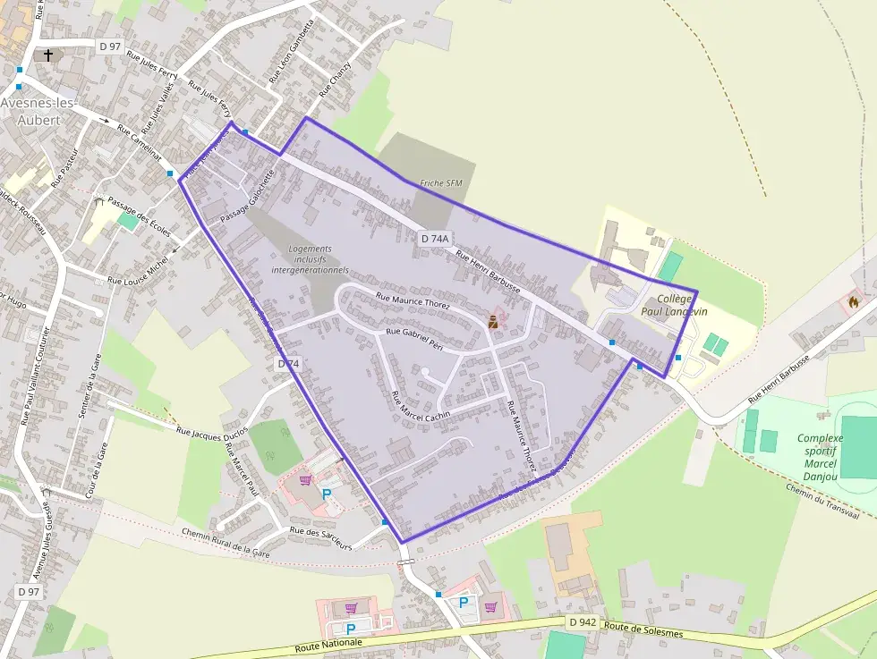 Appartement 54 m² deux pieces à vendre à Avesnes-les-Aubert