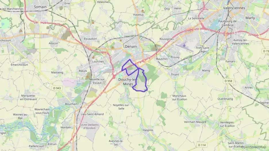 Appartement 100 m² quatre pièces à vendre à Douchy-les-Mines