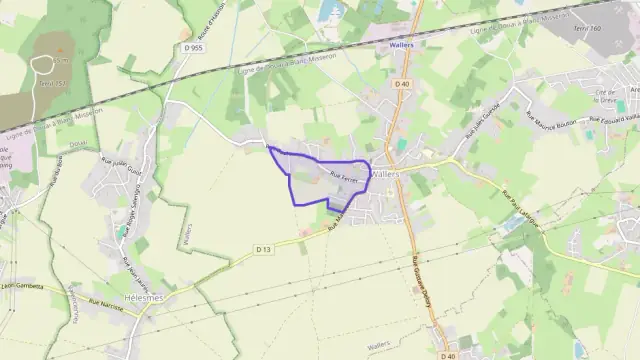 Appartement 77 m² quatre pièces à vendre à Wallers