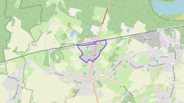 Appartement 45 m² trois pièces à vendre à Wallers