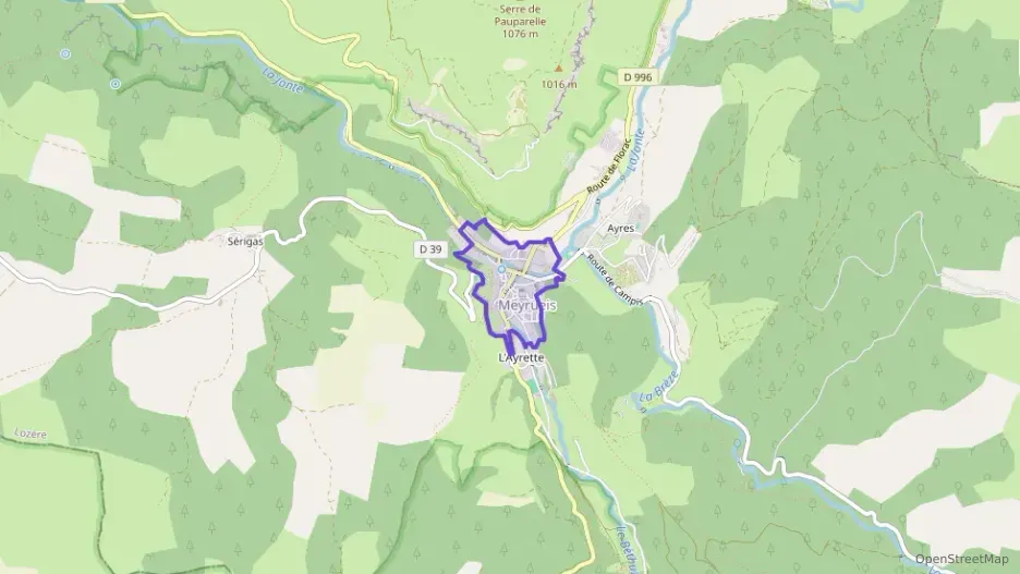 Appartement 35 m² une piece à vendre à Meyrueis Appartement 35 m² une piece à vendre à Meyrueis